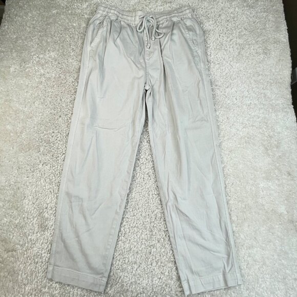 Faherty Essential Travel Drawstring Pants Beige - Picture 2 of 10
